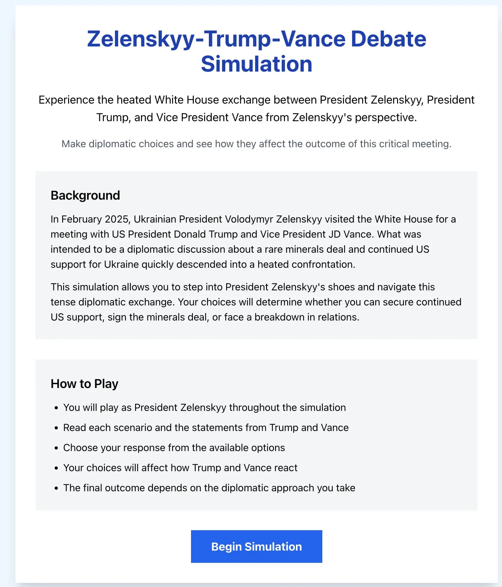 End-to-End Development